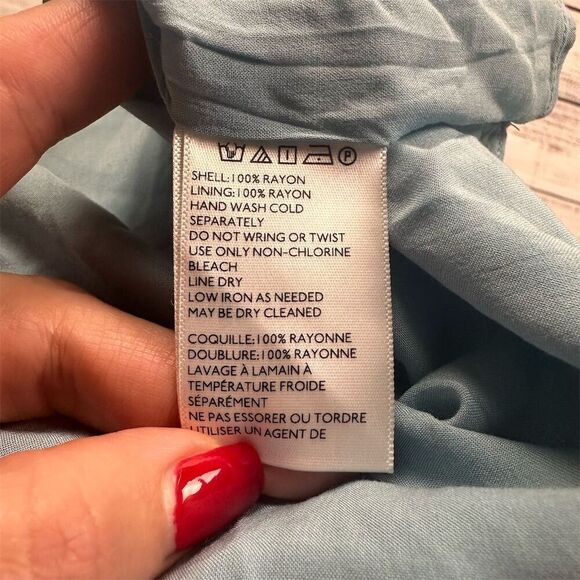 Urban Outfitters Women's S Blue Floral Catalina Halter Mini Dress Casual Spring - Picture 9 of 9